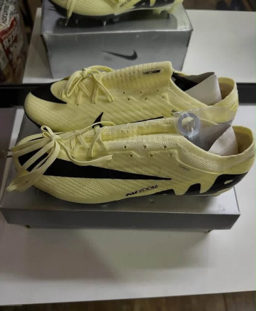 Nike Air Zoom Mercurial Vapor 16 Elite FG – Pale Yellow/Black